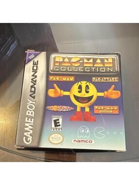 Namco Pac-Man Collection Nintendo Game Boy Advance 2001 Box Manual Included